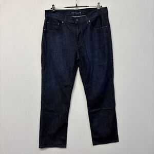 Mott & Bow Men Straight Leg Jeans Size 35x30 Blue Denim D031 -4